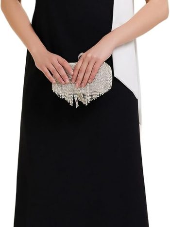 One-Shoulder Bow-Sash Crepe Maxi Dress (Sleeveless, Wedding Guest & Semi-Formal Evening)