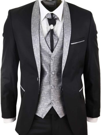 Four-Piece Vintage Tuxedo (With Cravat)